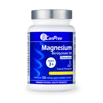 Magnesium BIS-Glycinate (120 Chewable Tabs) - Tropical Pineapple