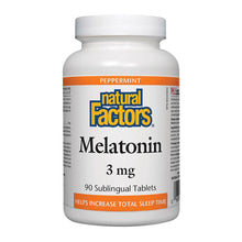 Load image into Gallery viewer, Melatonin 3mg (90caps)