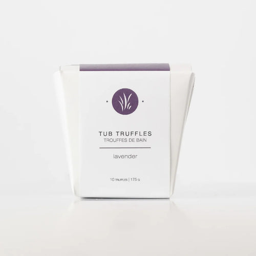 Lavender tub truffles