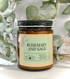 Rosemary and Sage Candle