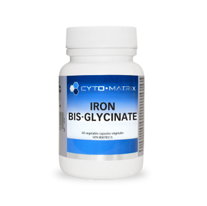 Iron Bis-Glycinate – 25mg Full Chelate 60 v-caps