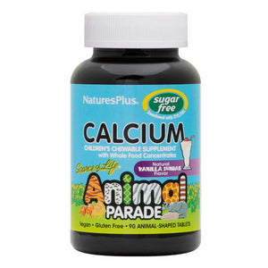 Kids Animal Parade Sugar-Free Calcium 90 Chewable Tablets