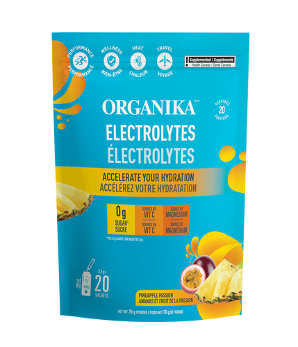 Organika Electrolytes - Pineapple Passion Fruit Sachets