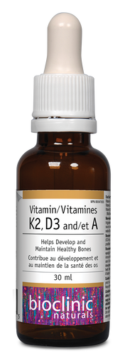 Vitamin K2, D3 and A (30ml)