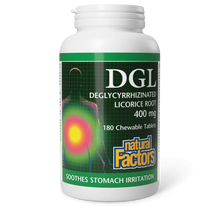 Load image into Gallery viewer, DGL Deglycyrrhizinated Licorice Root 400mg 180 Chewable Tablets