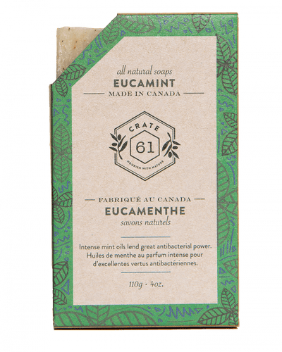 Crate 61 All Natural Eucamint Soap